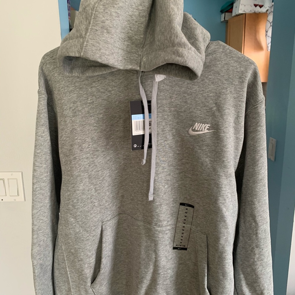 Nike grey Men’s medium hoodie